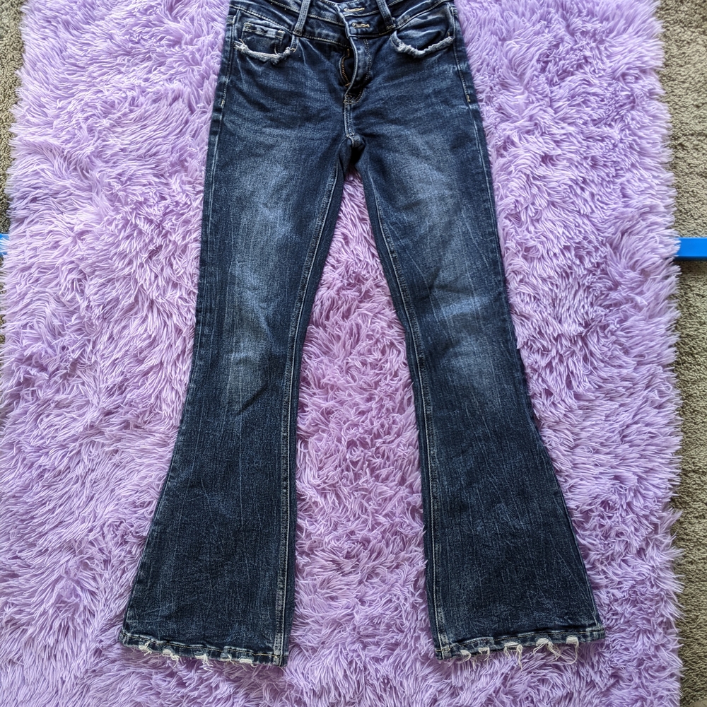 BKE Blue Bootcut Jeans with Vintage Appeal
